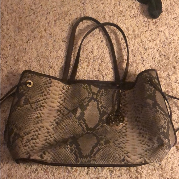 Brown Reversible Michael Kors Tote - Picture 2 of 2